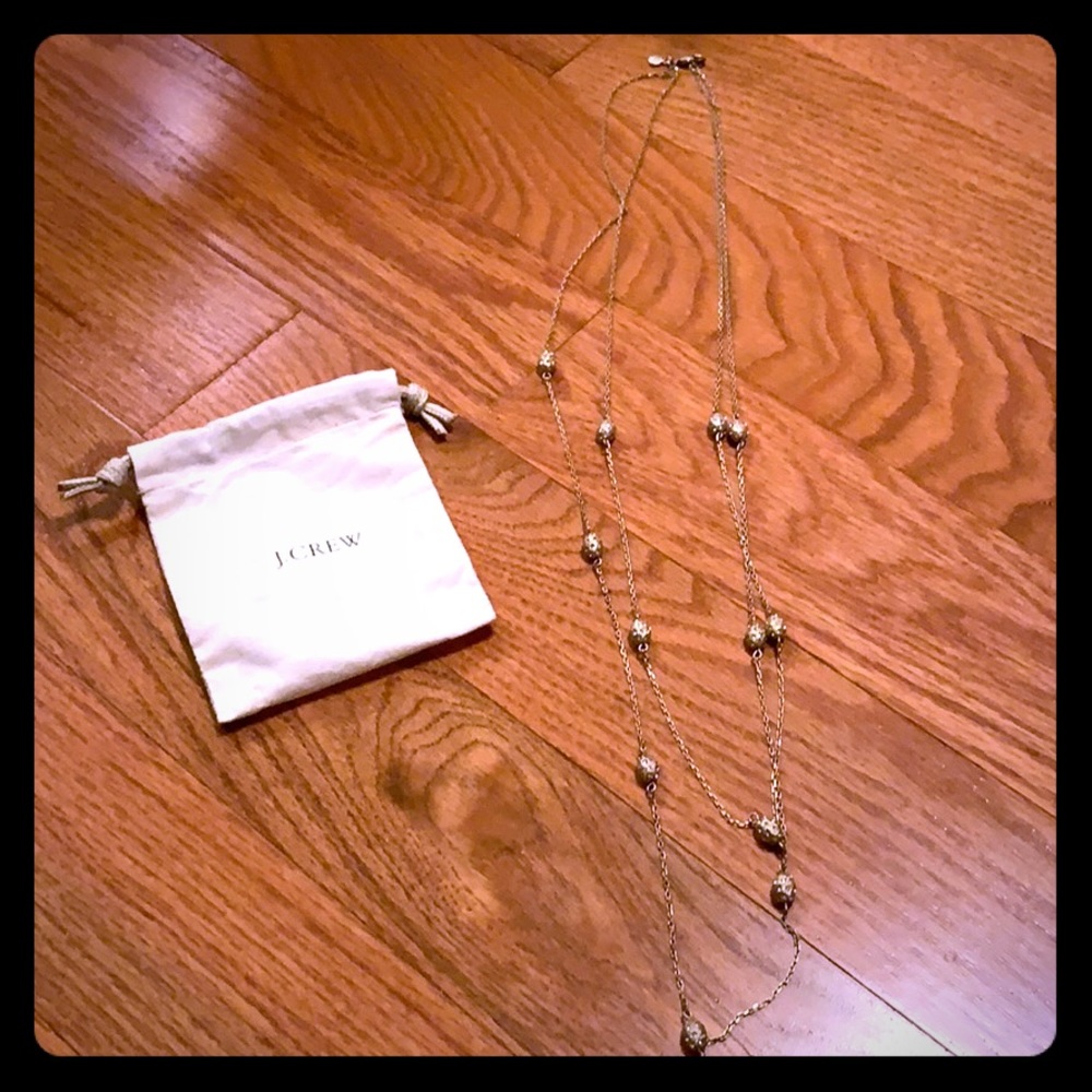 J. Crew double necklace
